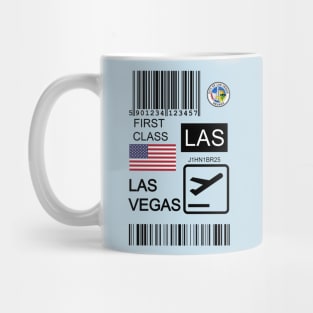 Las Vegas United States travel ticket Mug